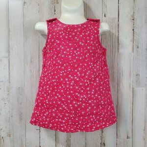 5/$25 John Lewis Girls Dress 3-6 Months Pink Quilted N5